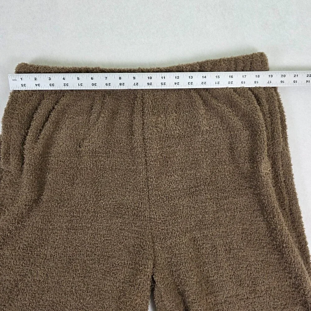 Reebok XL‎ Brown Plush Fleece Lounge Pants Elastic Waist NWT